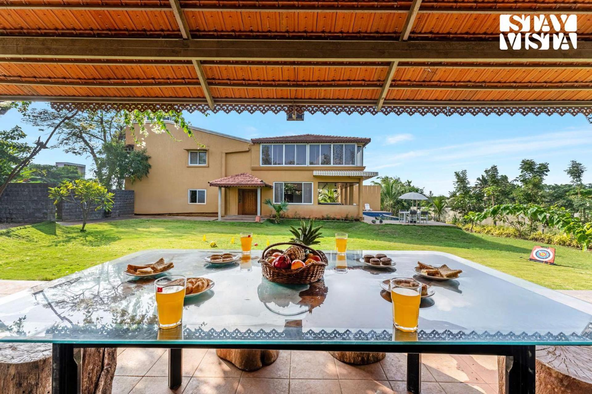 Stayvista At Countryside Meadows With Pool, Ac Púna Exteriér fotografie