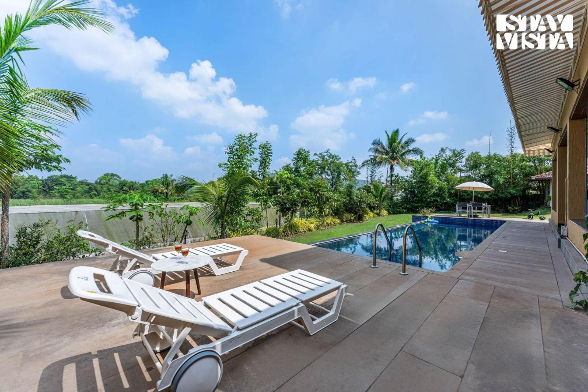 Stayvista At Countryside Meadows With Pool, Ac Púna Exteriér fotografie